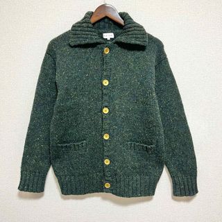 ポールスミス(Paul Smith)の★Paul Smith ポールスミス カーディガン ニット グリーン M 日本製(カーディガン)