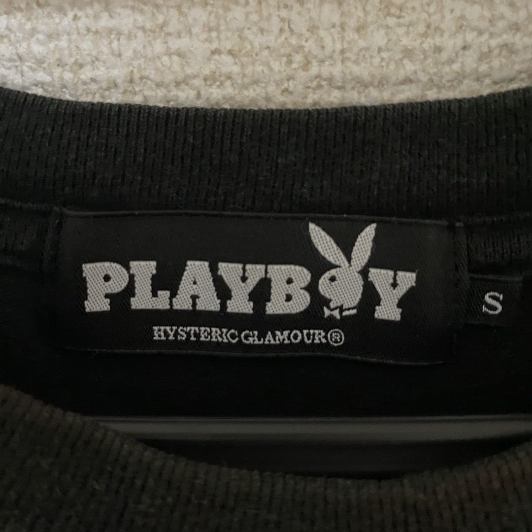 HYSTERIC GLAMOUR(ヒステリックグラマー)のHYSTERIC GLAMOUR×PLAYBOY コラボレアTシャツ☆ メンズのトップス(Tシャツ/カットソー(半袖/袖なし))の商品写真