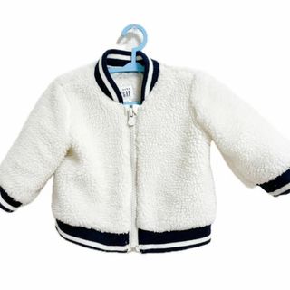 ギャップキッズ(GAP Kids)のGAPbaby ギャップベビー ボアジャケット ベビー服 アウター(ジャケット/上着)