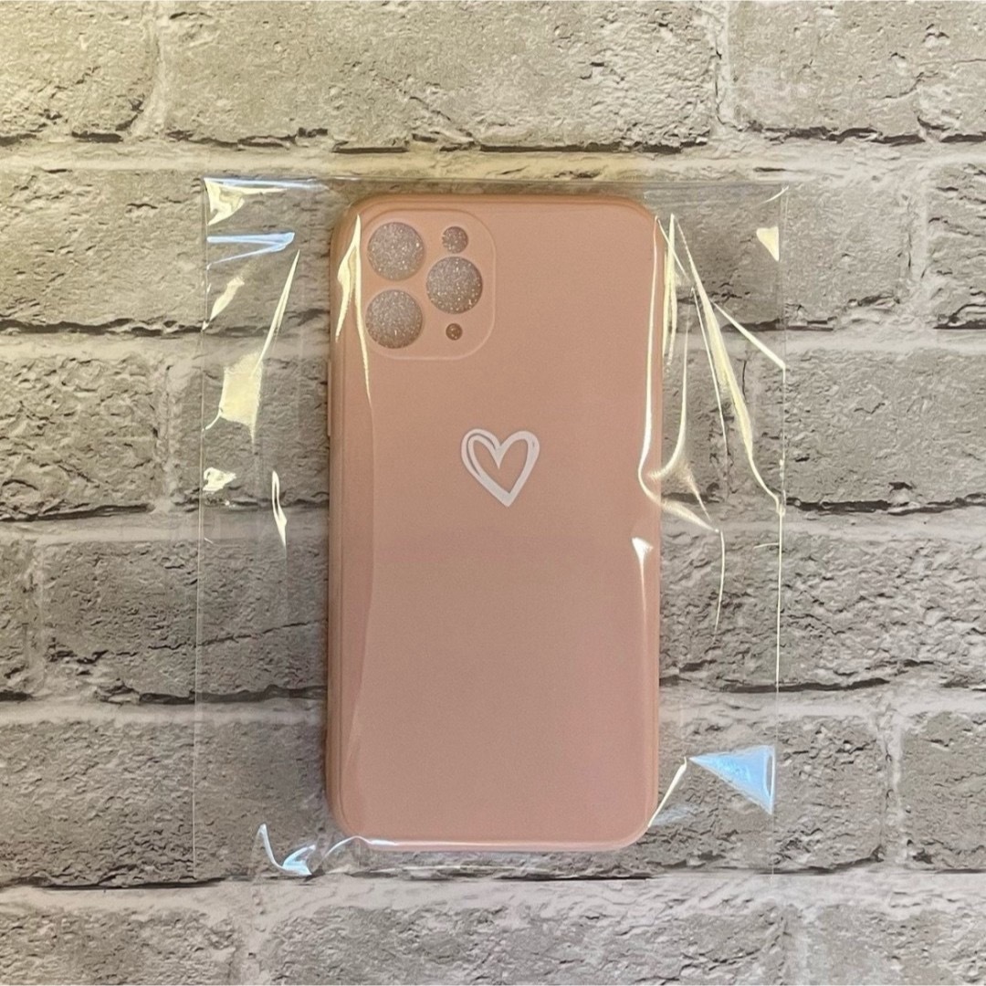 ♡iPhone11Pro♡ iPhoneケース 可愛い ハート ピンク スマホ/家電/カメラのスマホアクセサリー(モバイルケース/カバー)の商品写真