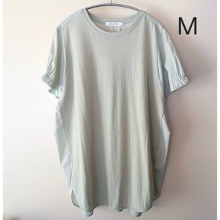 AMERICAN HOLIC - アメリカンホリック 接触冷感異素材カットチュニック M ミントグリーン Tシャツ