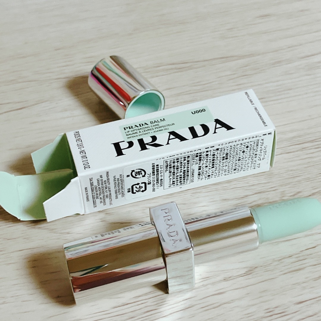 PRADA(プラダ)の未使用　プラダ　リップ バーム オプティマイジング ケア コスメ/美容のスキンケア/基礎化粧品(リップケア/リップクリーム)の商品写真