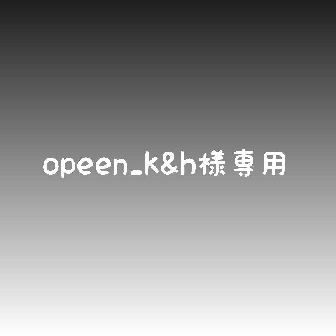 opeen_k&h様専用 ハンドメイドのキッズ/ベビー(外出用品)の商品写真