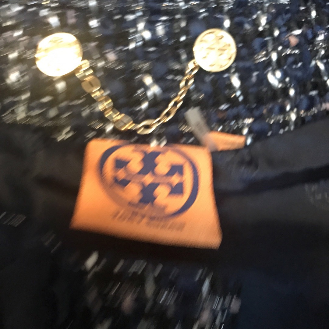 Tory Burch(トリーバーチ)のてらちこ様専用☆新品　トリーバーチ  ロングジャケット レディースのジャケット/アウター(ノーカラージャケット)の商品写真