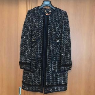 トリーバーチ(Tory Burch)のてらちこ様専用☆新品　トリーバーチ  ロングジャケット(ノーカラージャケット)