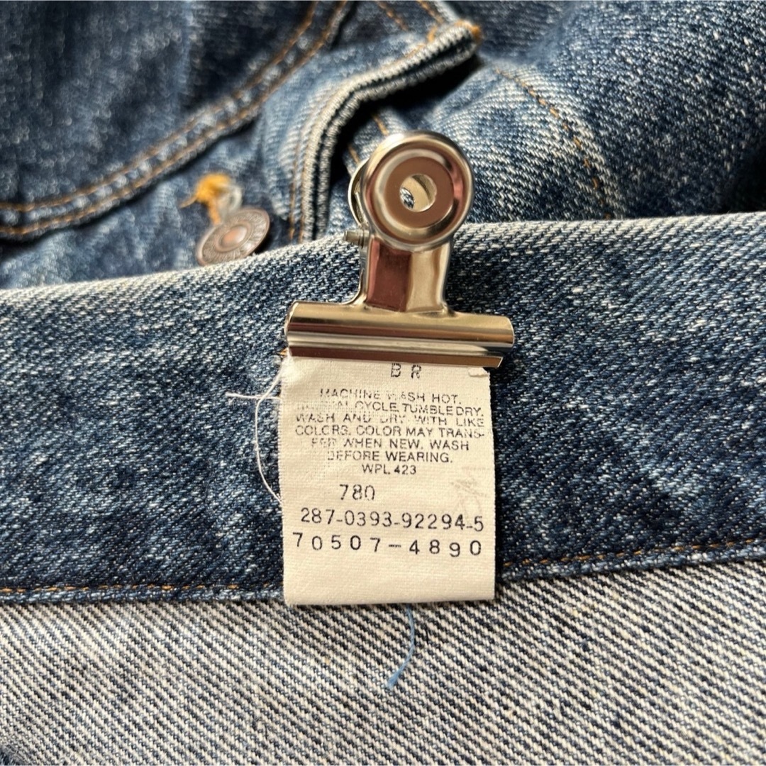 Levi's(リーバイス)の【一点物】USA製 Levi's 70507 デニムジャケット プラダを着た悪魔 メンズのジャケット/アウター(Gジャン/デニムジャケット)の商品写真