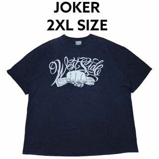 ジョーカー(JOKER)のJOKER　ビッグプリント　Tシャツ　チカーノ　ジョーカー　タトゥー　ギャング(Tシャツ/カットソー(半袖/袖なし))