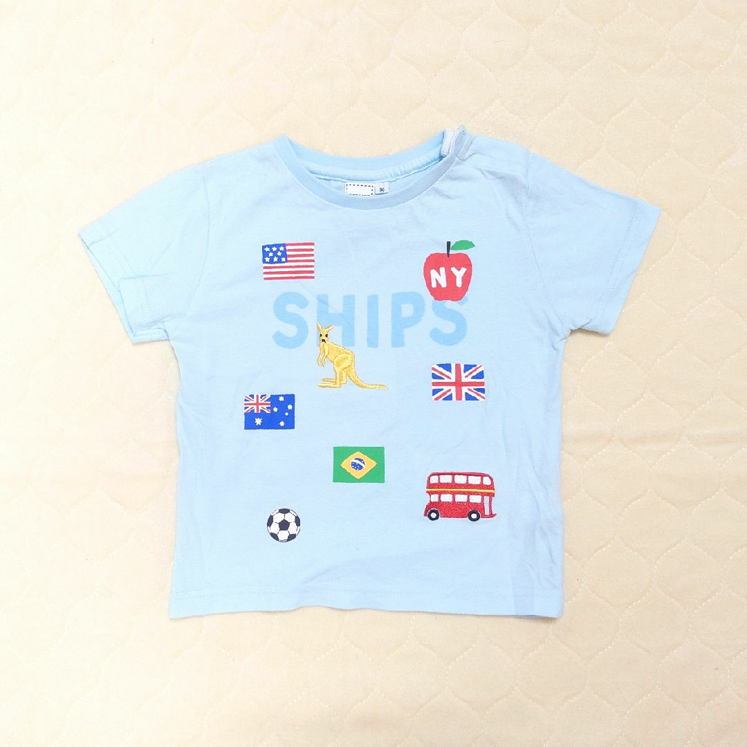 SHIPS KIDS(シップスキッズ)のシップスキッズ 半袖Tシャツ キッズ/ベビー/マタニティのキッズ服男の子用(90cm~)(Tシャツ/カットソー)の商品写真