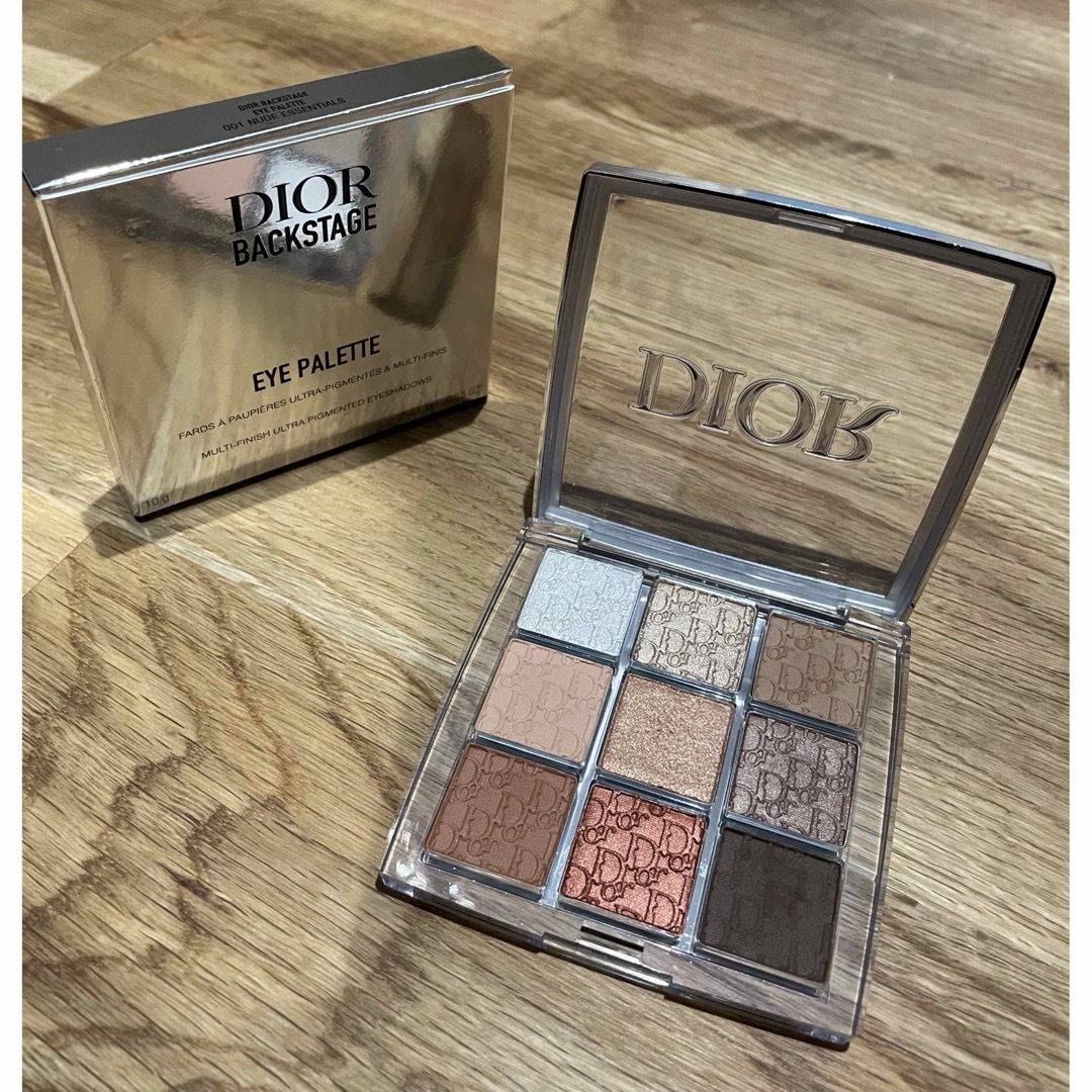 Dior(ディオール)の【美品】DIOR バックステージアイパレット　001ヌード コスメ/美容のベースメイク/化粧品(アイシャドウ)の商品写真