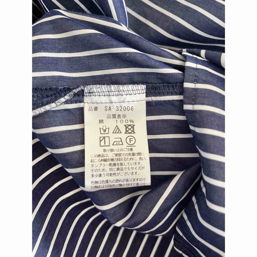 sabbatum 先染ストライプバッグスリットシャツの通販 by kyo☆'s shop