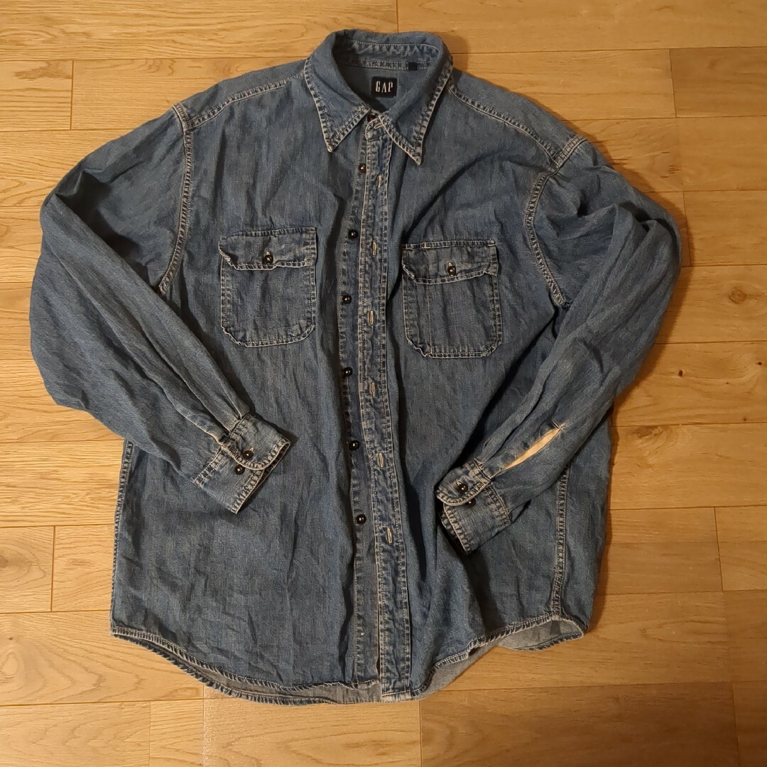 GAP(ギャップ)の90s  OLD GAP デニムシャツ 古着 90年代 オールドギャップ メンズのトップス(シャツ)の商品写真