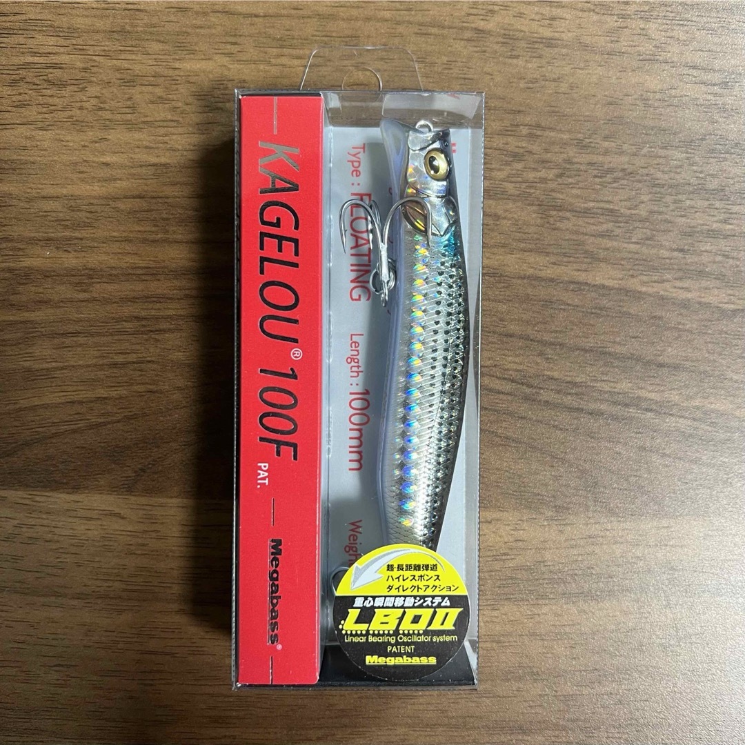 Megabass(メガバス)の【新品、未開封】メガバス KAGELOU 100F GG BORA スポーツ/アウトドアのフィッシング(ルアー用品)の商品写真