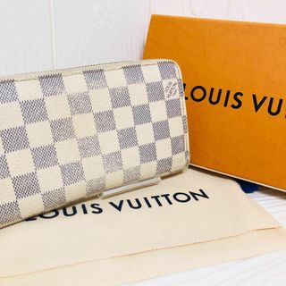 ルイヴィトン(LOUIS VUITTON)の⑯LOUIS VUITTON ルイヴィトン ダミエ・アズール ジッピーウォレット(財布)