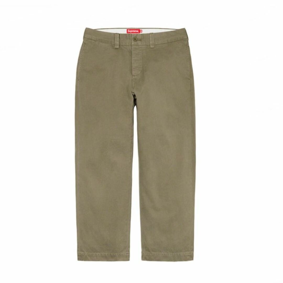 Supreme(シュプリーム)のSupreme 2023AW Pin Up Chino Pant Olive メンズのパンツ(チノパン)の商品写真