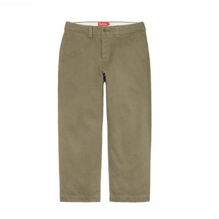 シュプリーム(Supreme)のSupreme 2023AW Pin Up Chino Pant Olive(チノパン)