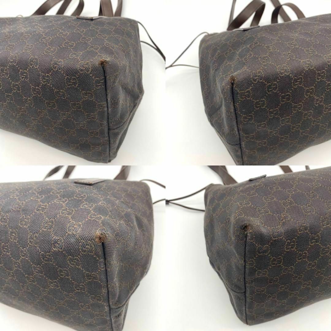 Gucci(グッチ)の【美品】GUCCI gg シグネチャー トートバッグ　ハンドバッグ　総柄 レディースのバッグ(トートバッグ)の商品写真