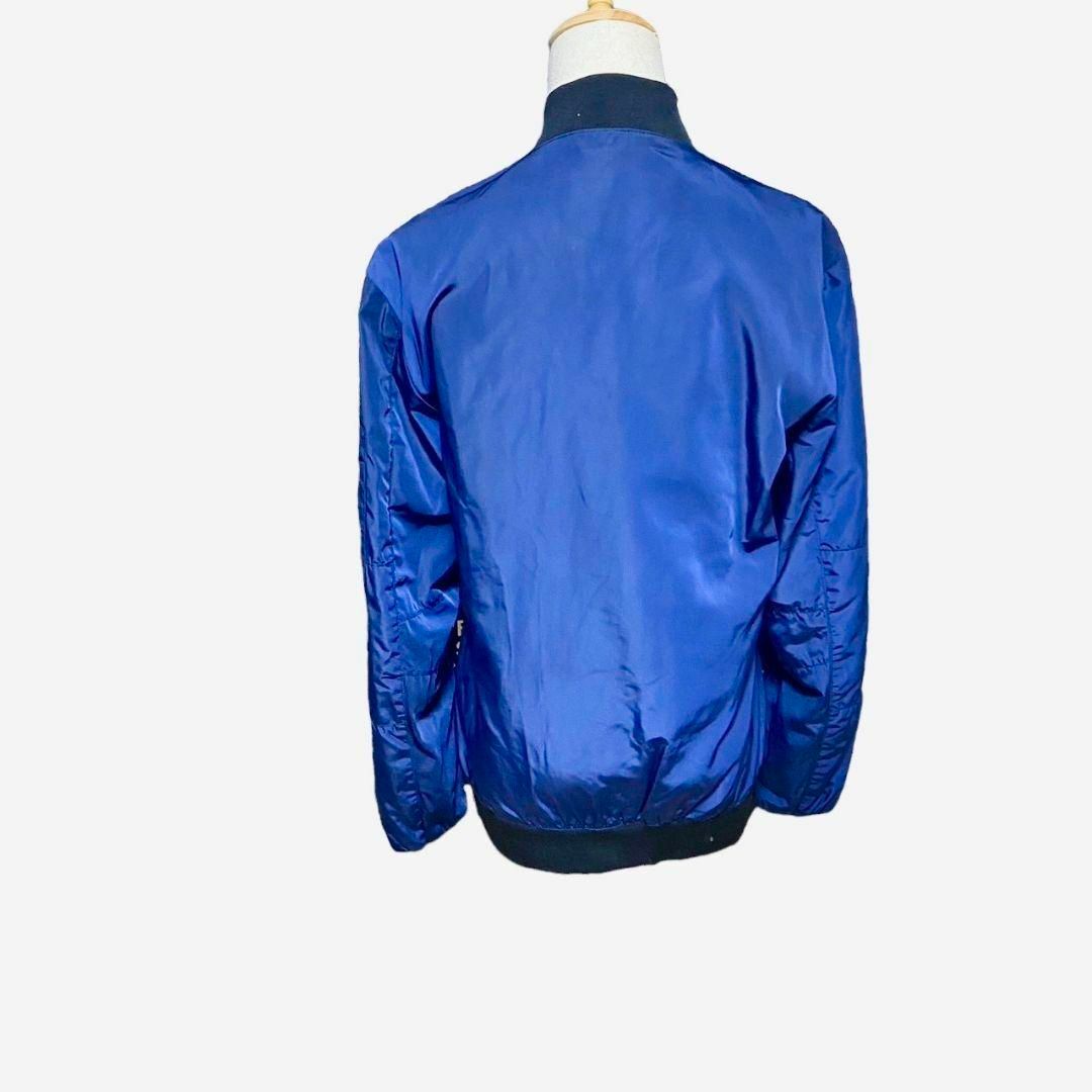 ZARA - 【大人気アイテム◎】ZARA ボンバージャケット S ブルー ZARA - 【大人気アイテム◎】ZARA ボンバージャケット S ブルー