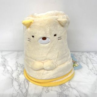 スミッコグラシ(すみっコぐらし)のすみっコぐらし ねこ ブランケット ふわふわ 100×140 ひざ掛け 保温(毛布)