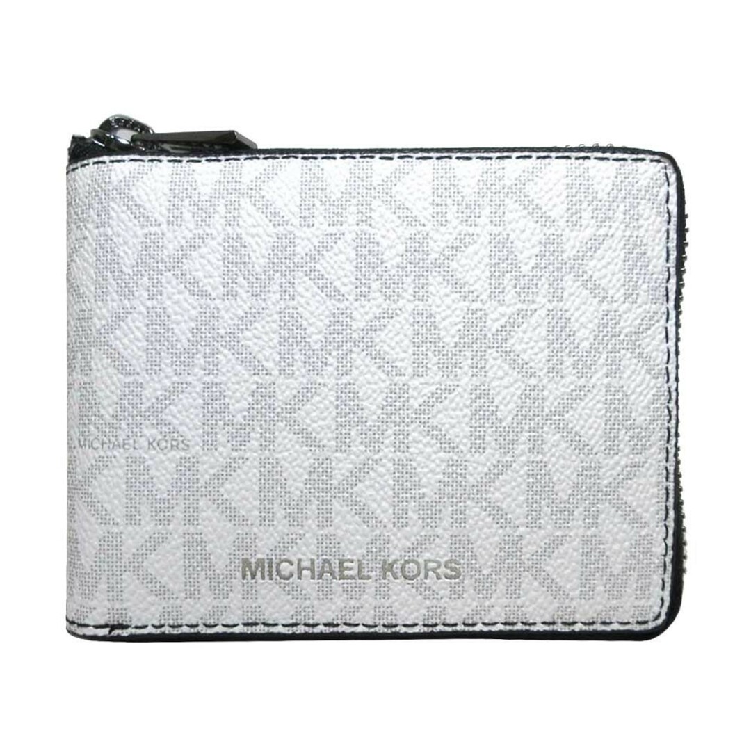 Michael Kors(マイケルコース)のマイケルコース 二つ折り財布 36U2LCOF3B BRIGHT WHT メンズのファッション小物(折り財布)の商品写真