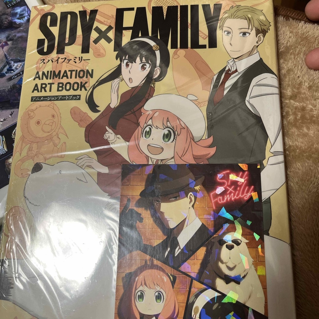 集英社(シュウエイシャ)のＳＰＹ×ＦＡＭＩＬＹ　ＡＮＩＭＡＴＩＯＮ　ＡＲＴ　ＢＯＯＫ エンタメ/ホビーのおもちゃ/ぬいぐるみ(キャラクターグッズ)の商品写真