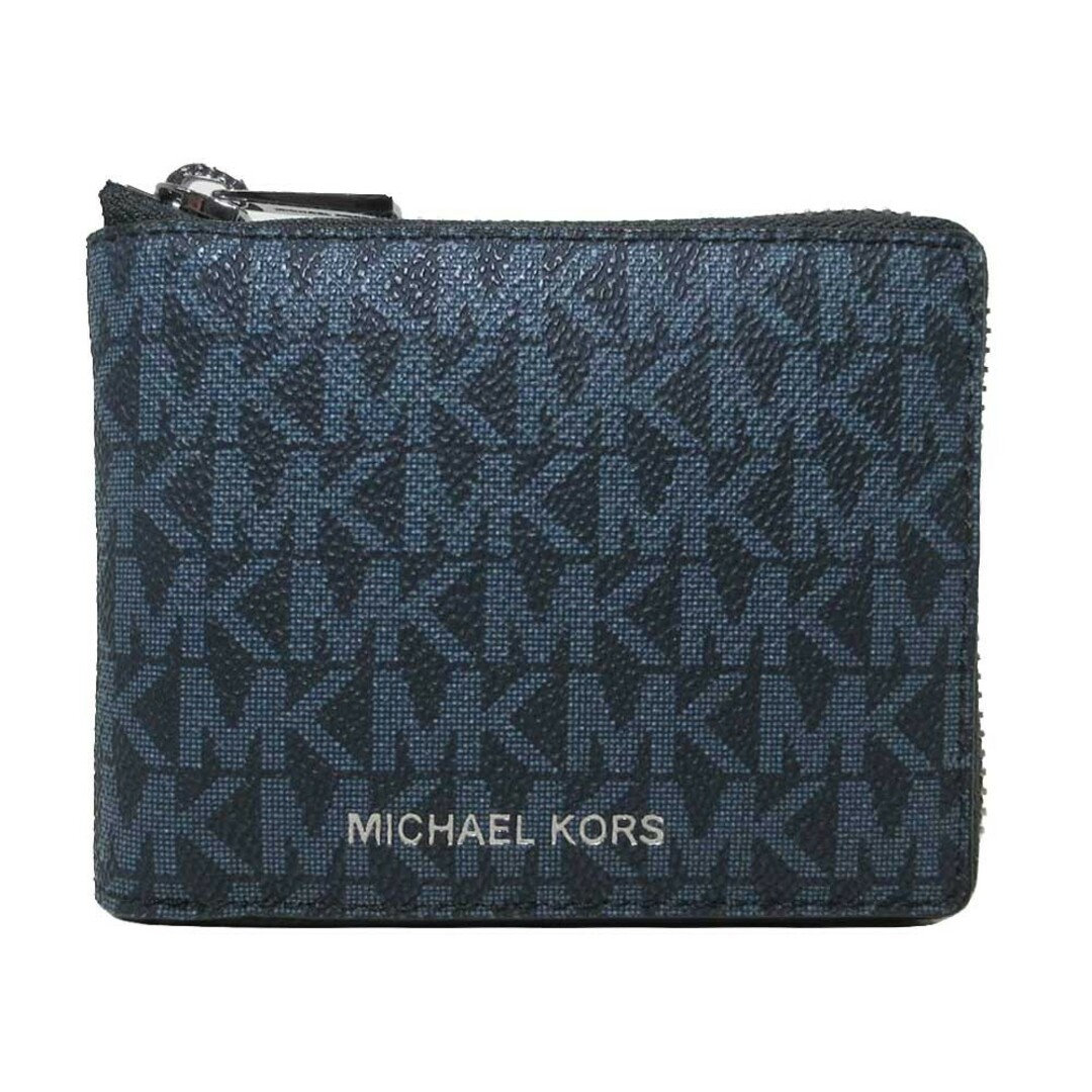 Michael Kors(マイケルコース)のマイケルコース 二つ折り財布 36U2LCOF3B ADMRL/PLBLUE メンズのファッション小物(折り財布)の商品写真