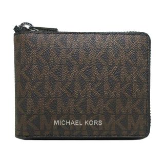 マイケルコース(Michael Kors)のマイケルコース 二つ折り財布 36U2LCOF3B BRN/BLK(折り財布)