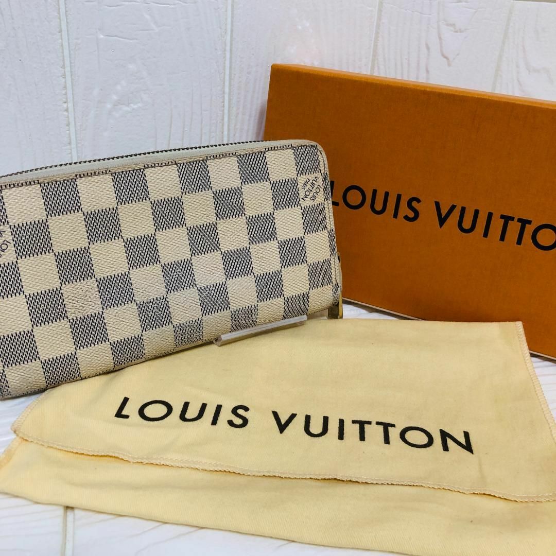 LOUIS VUITTON(ルイヴィトン)の⑰LOUIS VUITTON ルイヴィトン ダミエ・アズール ジッピーウォレット レディースのファッション小物(財布)の商品写真