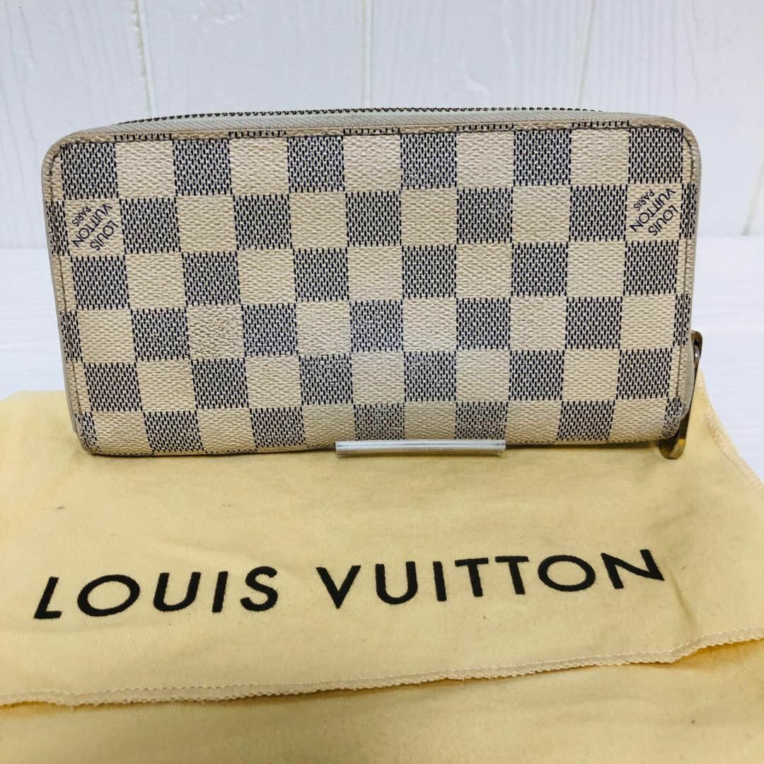 LOUIS VUITTON(ルイヴィトン)の⑰LOUIS VUITTON ルイヴィトン ダミエ・アズール ジッピーウォレット レディースのファッション小物(財布)の商品写真