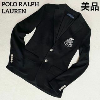 POLO RALPH LAUREN - 【美品✨】ポロラルフローレン☆テーラードジャケット☆銀ボタン☆ワッペン☆Sサイズ