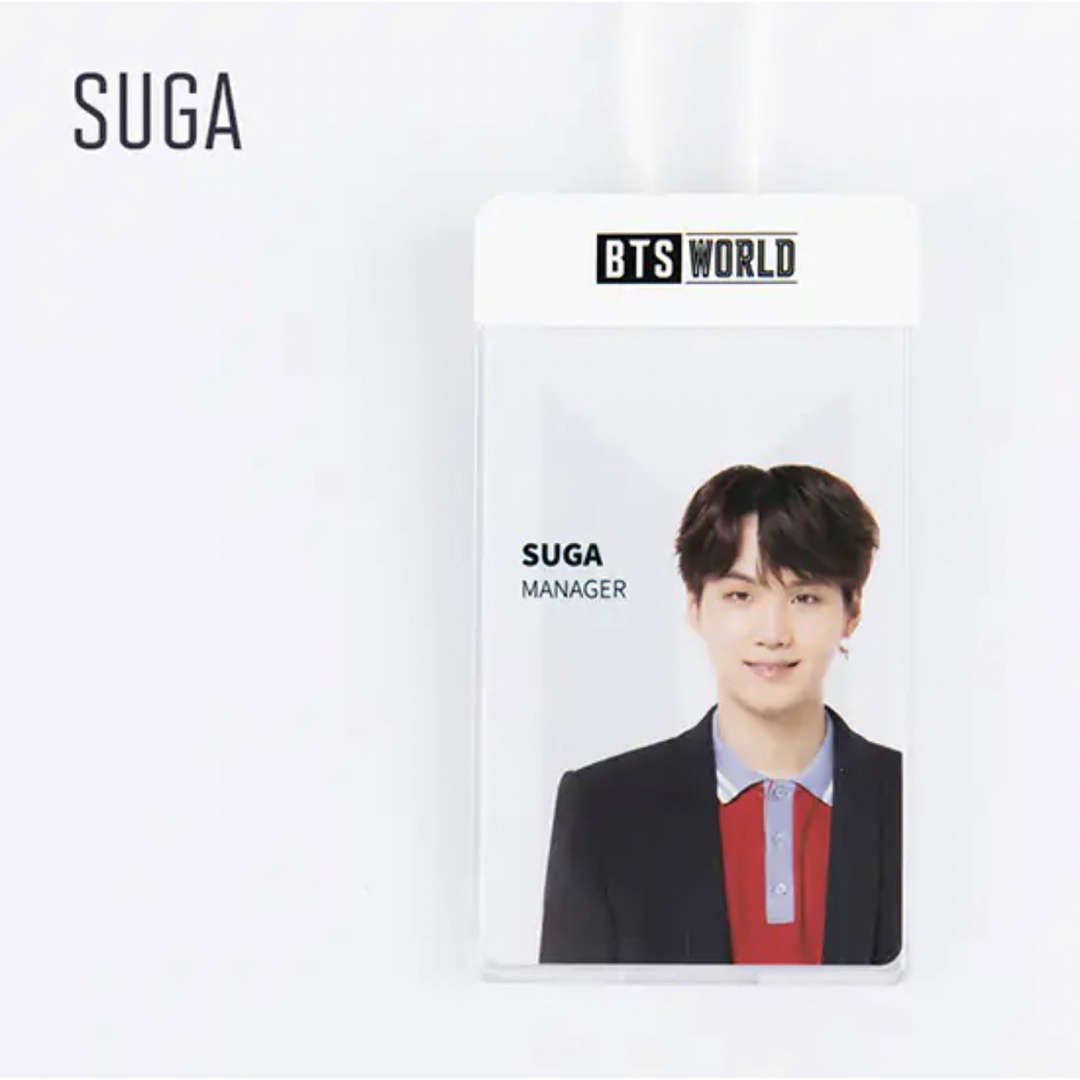 防弾少年団(BTS)(ボウダンショウネンダン)のBTS ユンギ BTS WORLD MANAGER CARD SET SUGA エンタメ/ホビーのCD(K-POP/アジア)の商品写真