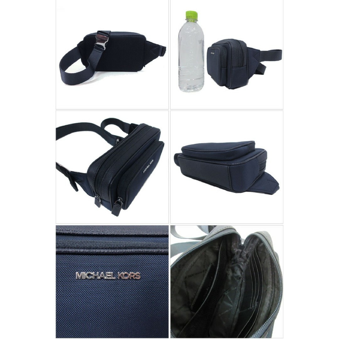 Michael Kors(マイケルコース)のマイケルコース 37R3LCOY7O NAVY  ベルトバッグ メンズのバッグ(ボディーバッグ)の商品写真