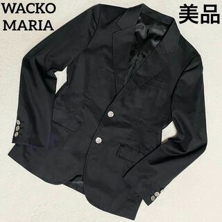 WACKO MARIA - 【美品✨】☆ワコマリア☆ギルティパーティーズ☆テーラードジャケット☆銀ボタン☆黒