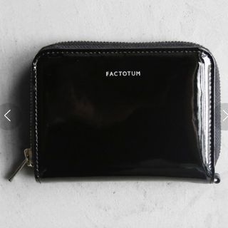 ファクトタム(FACTOTUM)のMB×FACTOTUM エナメルウォレット ファクトタム 財布　新品(折り財布)