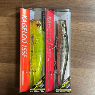 メガバス(Megabass)の【新品、未開封】メガバス KAGELOU 155F(ルアー用品)