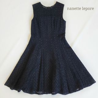 ナネットレポー(Nanette Lepore)のナネットレポー 総レースワンピース 東京スタイル 日本製 4 M 膝丈 結婚式(ひざ丈ワンピース)