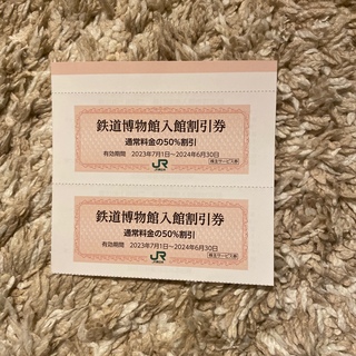 ジェイアール(JR)の鉄道博物館入館割引券　JR(美術館/博物館)