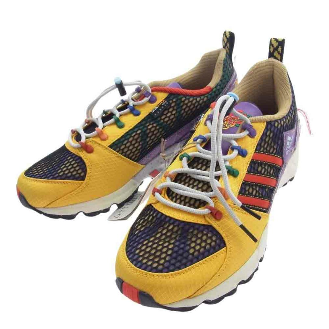 adidas(アディダス)のadidas アディダス スニーカー GX3893 × Sean Wotherspoon EQT Support 93 Bold Gold/Red/Active Purple ショーン・ウェザースプーン EQT サポート 27.5cm【中古】 メンズの靴/シューズ(スニーカー)の商品写真