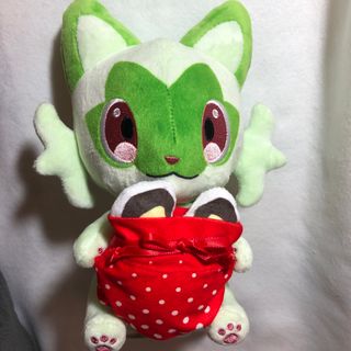 ポケモン(ポケモン)のポケモンセンター限定　ぬいぐるみ　ニャオハ　クリスマス限定品　(ぬいぐるみ)