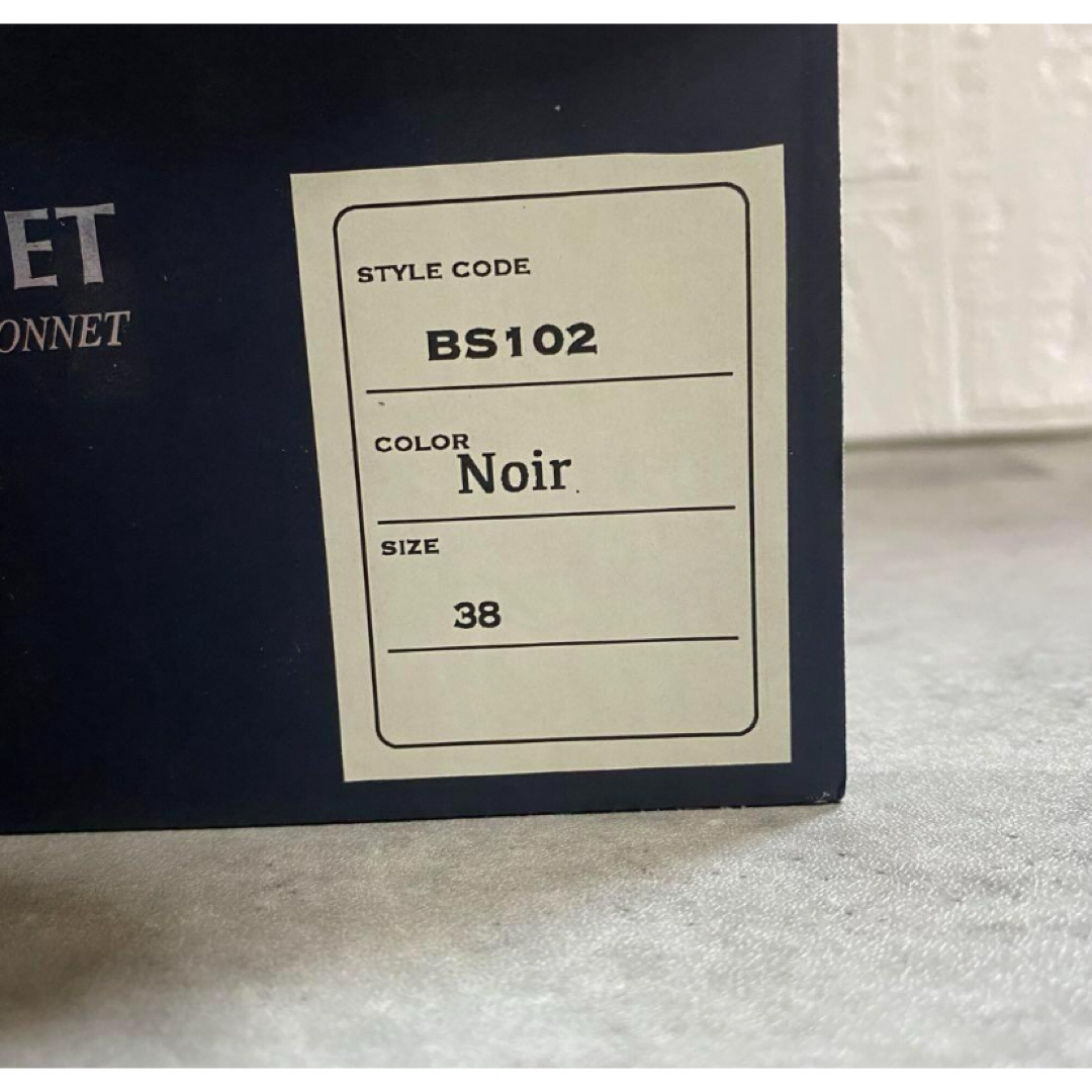 ギオネ　ビジネスシューズ BS102 PLANE TOE DERBY NOI メンズの靴/シューズ(ドレス/ビジネス)の商品写真