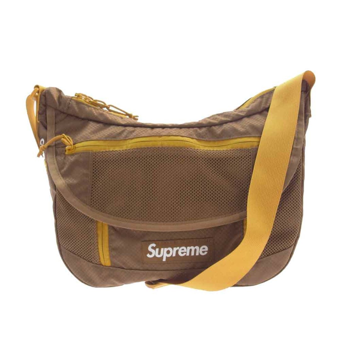 Supreme(シュプリーム)のSupreme シュプリーム ショルダーバッグ 22SS  SMALL MESSENGER BAG スモールメッセンジャーバッグ  ショルダーバッグ  ブラウン系【中古】 メンズのバッグ(ショルダーバッグ)の商品写真