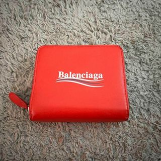 Balenciaga - 美品 BALENCIAGA 折財布 エブリデイ オールレザー 本革 Balenciaga - 美品 BALENCIAGA 折財布 エブリデイ オールレザー 本革