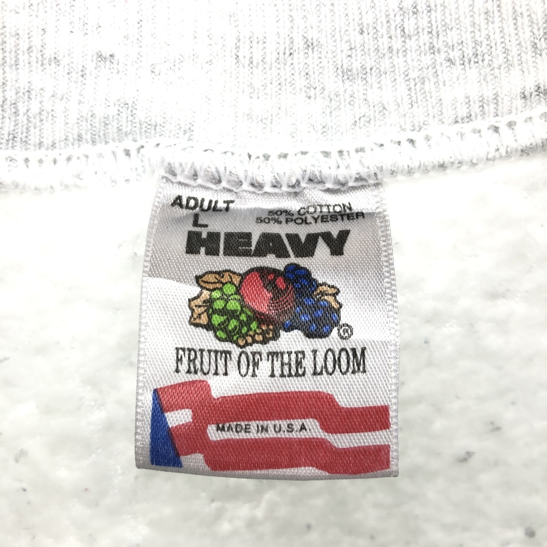 FRUIT OF THE LOOM(フルーツオブザルーム)の古着 90年代 フルーツオブザルーム FRUIT OF THE LOOM カレッジスウェットシャツ トレーナー USA製 メンズL ヴィンテージ /eaa433217 メンズのトップス(スウェット)の商品写真