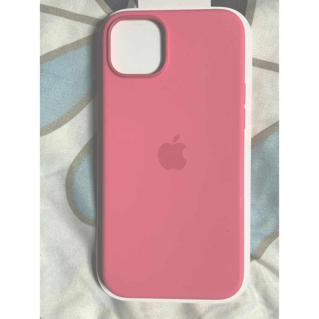 iPhone(アイフォーン)のiPhone15plus シリコンケース ピンク スマホ/家電/カメラのスマホアクセサリー(iPhoneケース)の商品写真