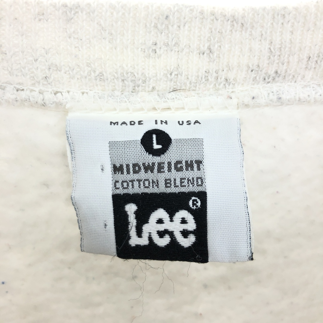 Lee(リー)の古着 90年代 リー Lee カレッジスウェットシャツ トレーナー USA製 メンズL ヴィンテージ /eaa433221 メンズのトップス(スウェット)の商品写真