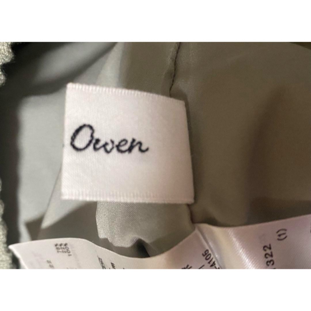 Mila Owen(ミラオーウェン)のミラオーウェン 裾ベンツ後ろゴムワイドパンツ レディースのパンツ(カジュアルパンツ)の商品写真