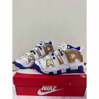 ナイキ(NIKE)のNIKE AIR MORE UPTEMPO GS モアテン(スニーカー)