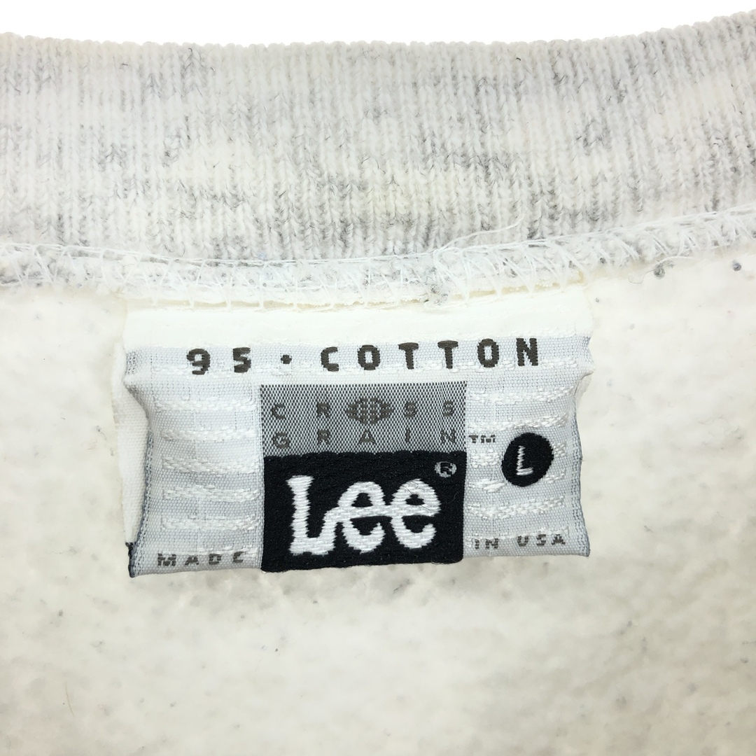 Lee(リー)の古着 90年代 リー Lee リバースウィーブタイプ カレッジ キャラクタースウェットシャツ トレーナー USA製 メンズL ヴィンテージ /eaa433226 メンズのトップス(スウェット)の商品写真