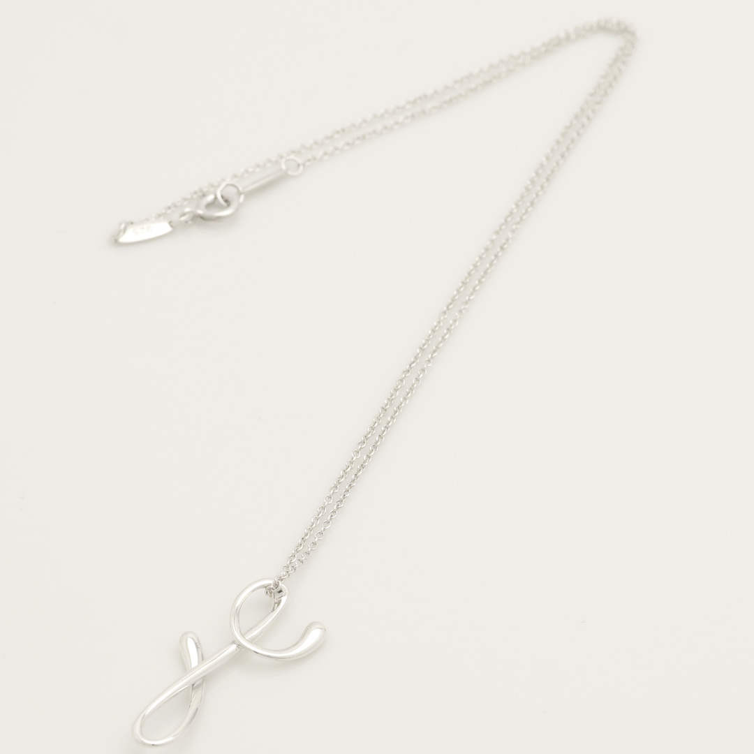 Tiffany & Co.(ティファニー)の【極美品】TIFFANY&Co. ノーツ レター Y イニシャル ネックレス レディースのアクセサリー(ネックレス)の商品写真