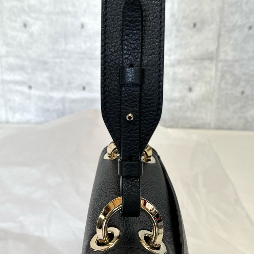 JIMMY CHOO(ジミーチュウ)の【未使用級】JIMMY CHOO VARENNE/S BLACK ボディバッグ レディースのバッグ(ショルダーバッグ)の商品写真