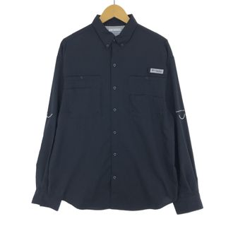 コロンビア(Columbia)の古着 コロンビア Columbia PFG ボタンダウン長袖 フィッシングシャツ メンズM /eaa431919(シャツ)